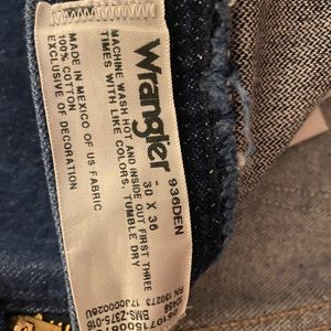 Men’s wrangler jeans